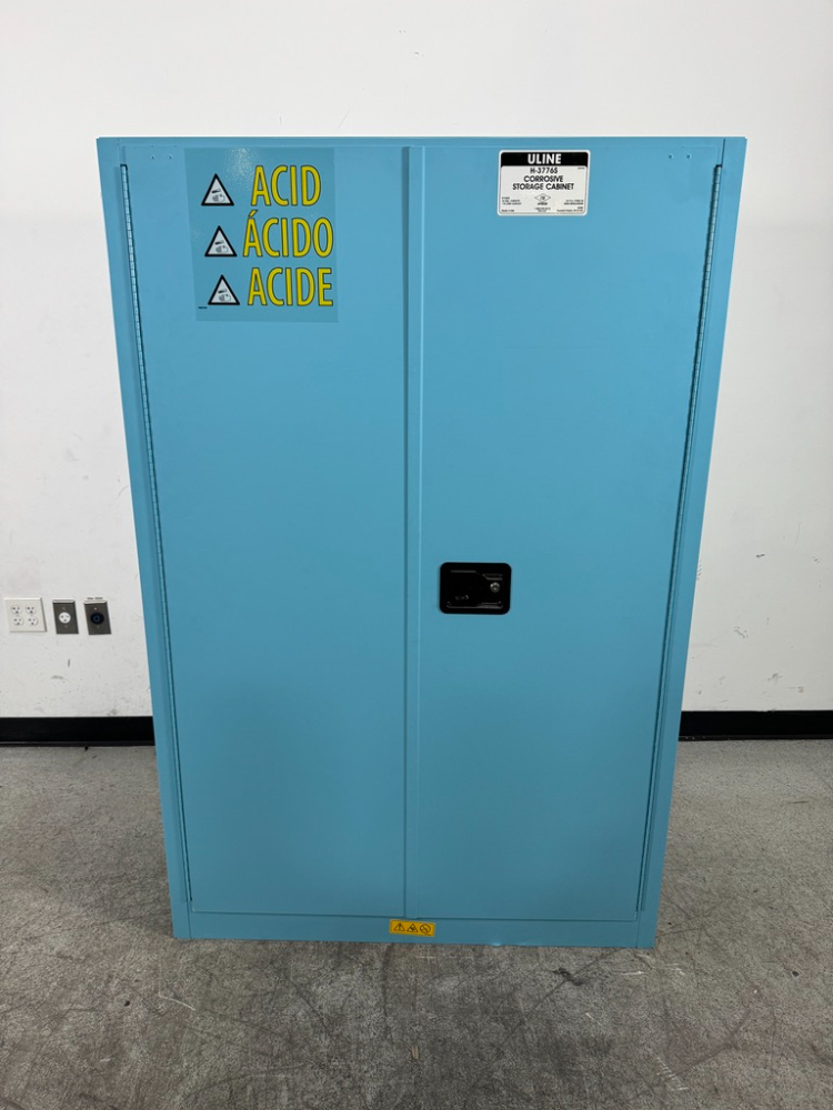 Image of Uline 45 Gal. Corrosive Storage Cabinet